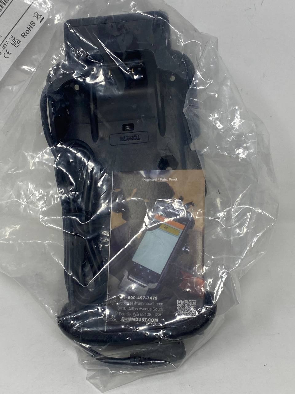 RAM-HOL-ZE17-1U RAM Form-Fit Powered Dock for Zebra TC70, 72, 75 & 77