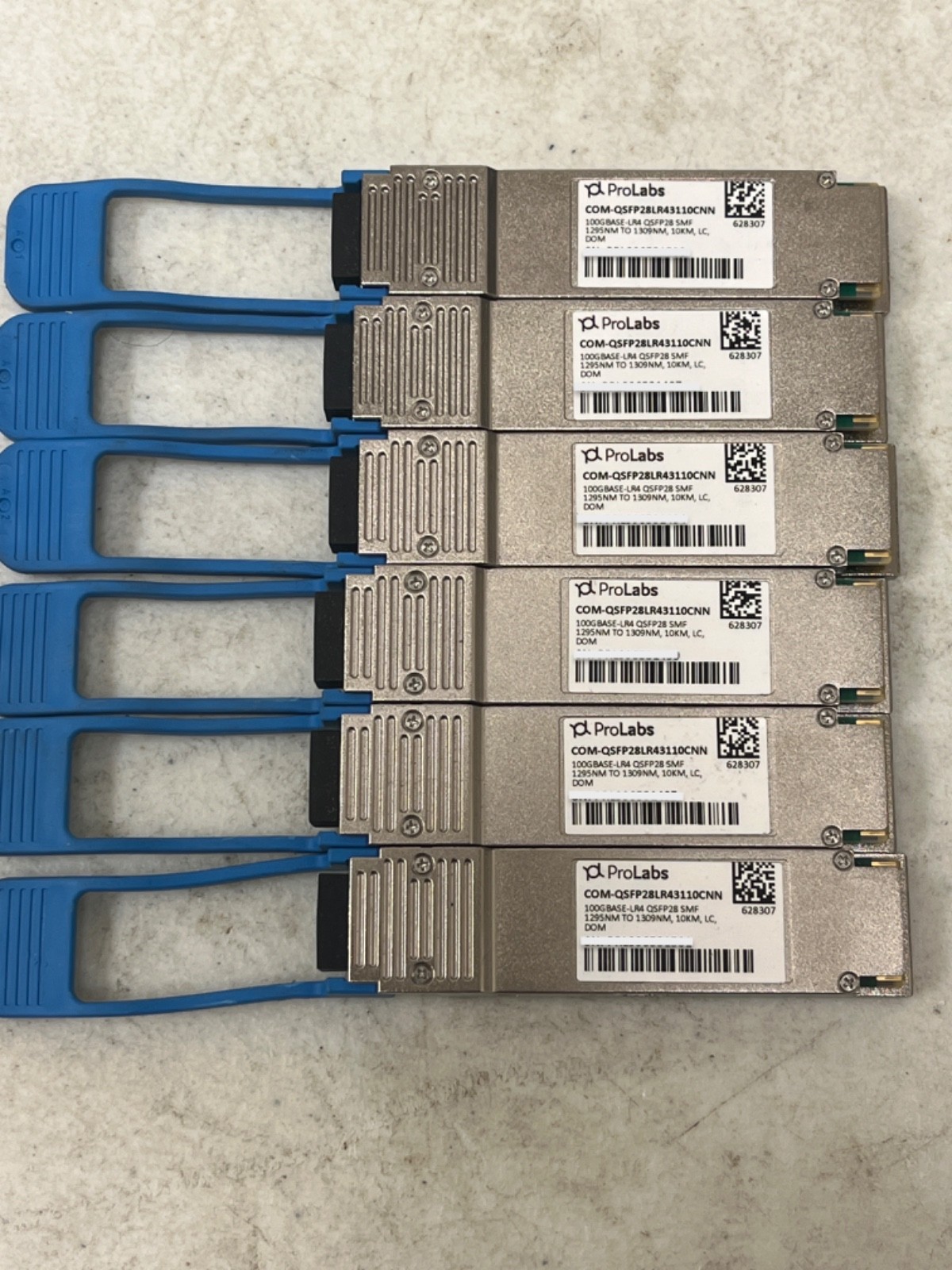 PROLABS  COM-QSFP28LR43110CNN  100G BASE-LR4 QSFP28 SMF 1295NM 1309nm
