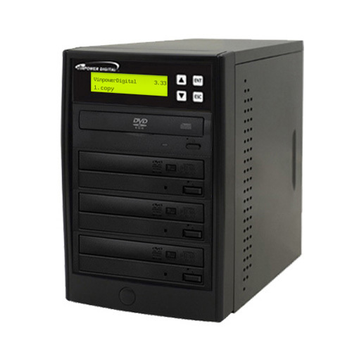 1-3 Burner M-Disc CD DVD Duplicator Duplication Copier Tower Add Copy Protection