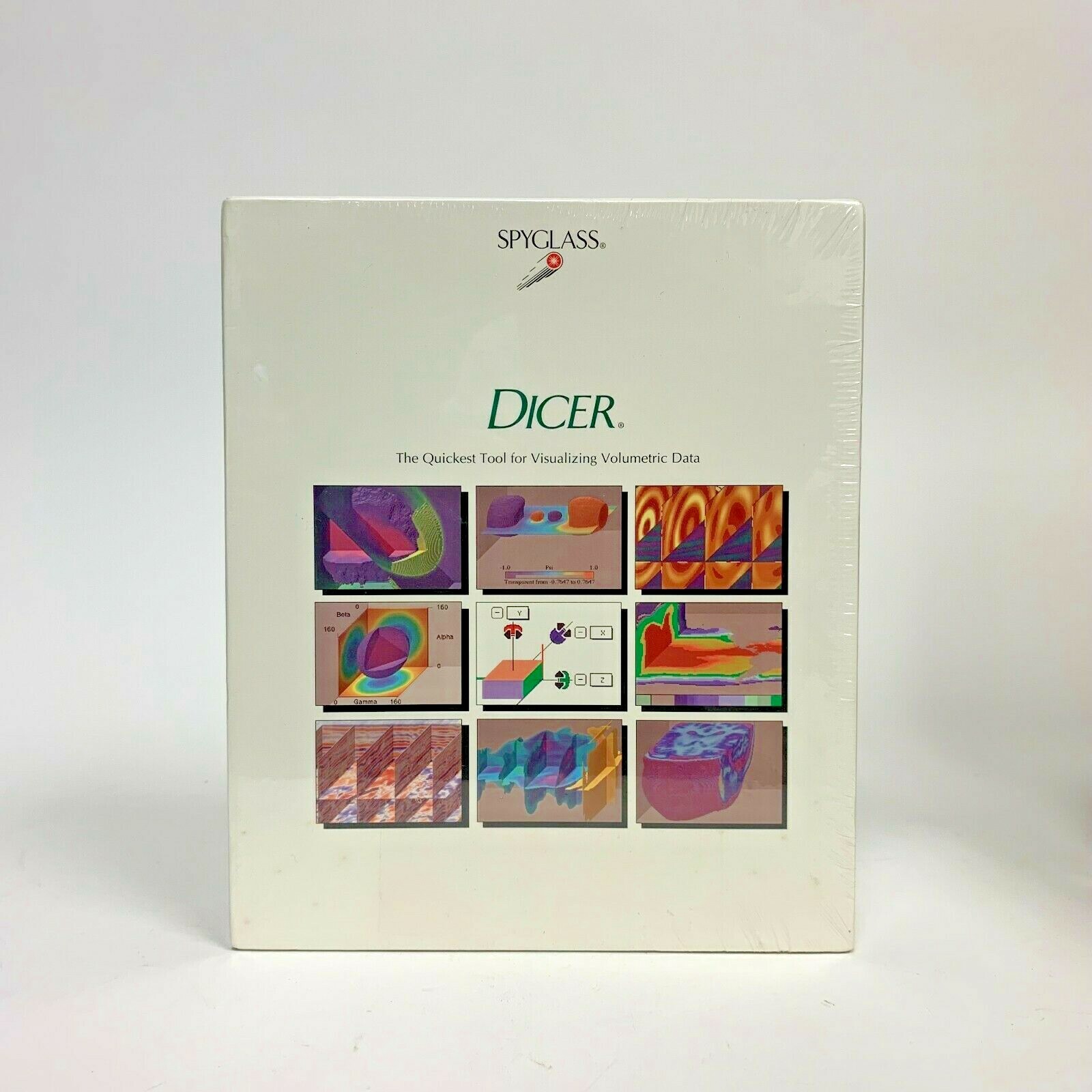 Rare Spyglass Software: Dicer - Vintage 90's SEALED