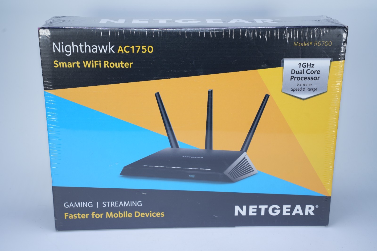 Factory Sealed New NETGEAR R7600 Nighthawk AC1750 Smart WiFi Router R6700-100NAS