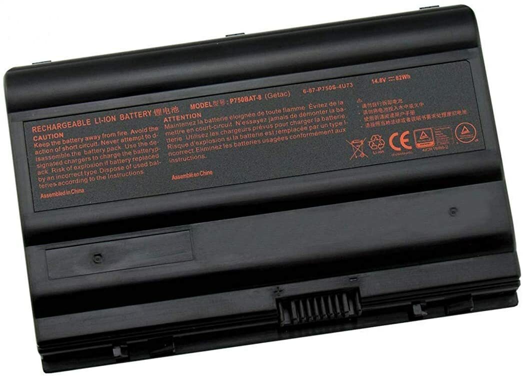 Genuine P750BAT-8 Battery for Clevo P750 P750S P751 P751ZM X599 ZX7-D0 EON17-X