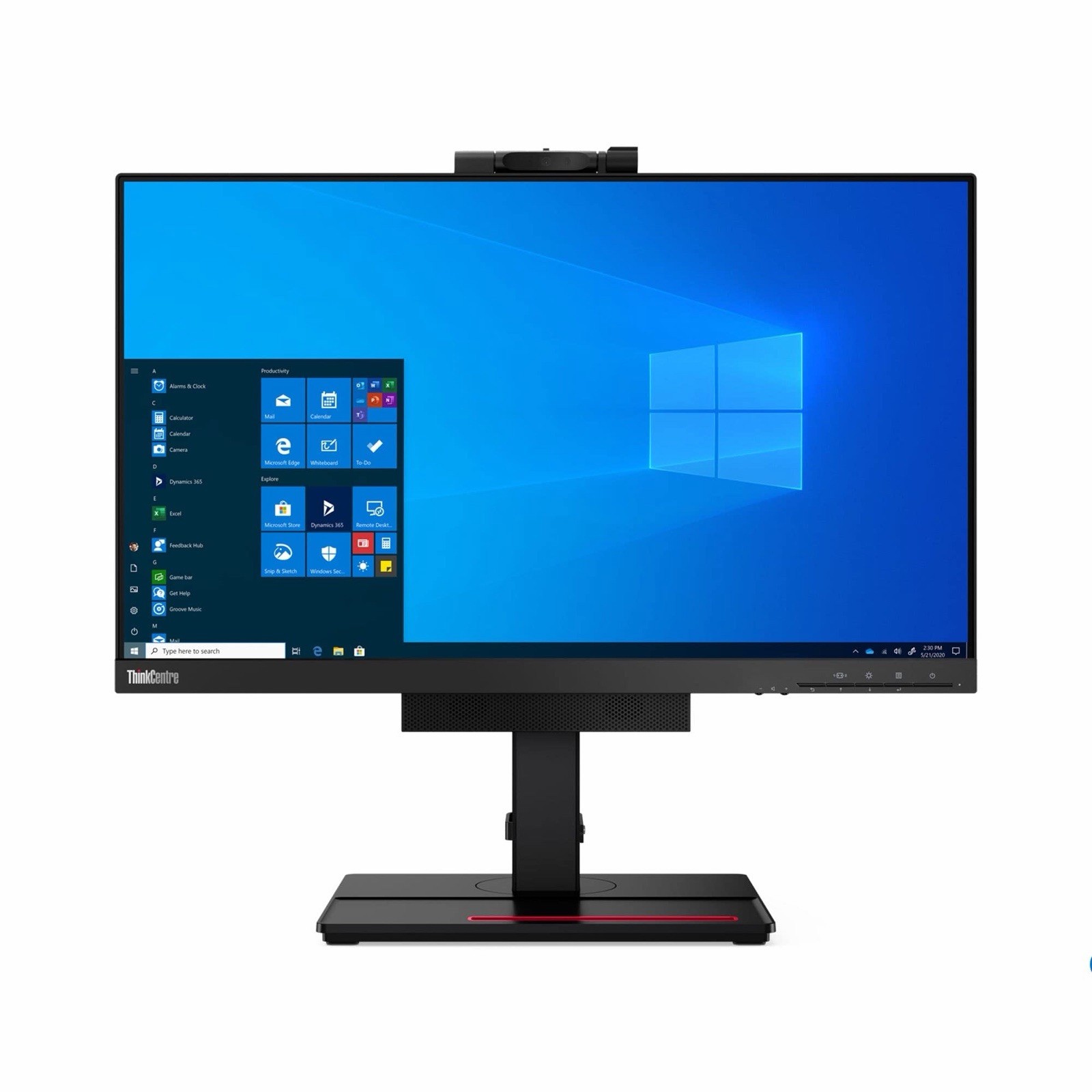 Lenovo ThinkCentre TIO24Gen4Touch 23.8" IPS LED Monitor - Black