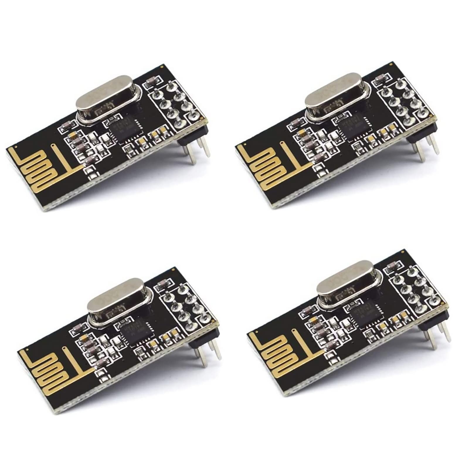 2.4 GHz Wireless RF Transceiver Module, DIP-8, 5mW, 7dBm, 150~240 m, PCB Ante...