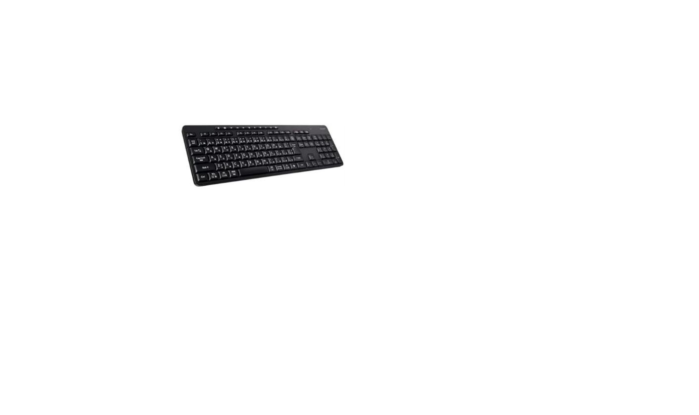 ELECOM Wireless Keyboard Full Size Numpad Silent 2.4GHz Black TK-QT11FDMA