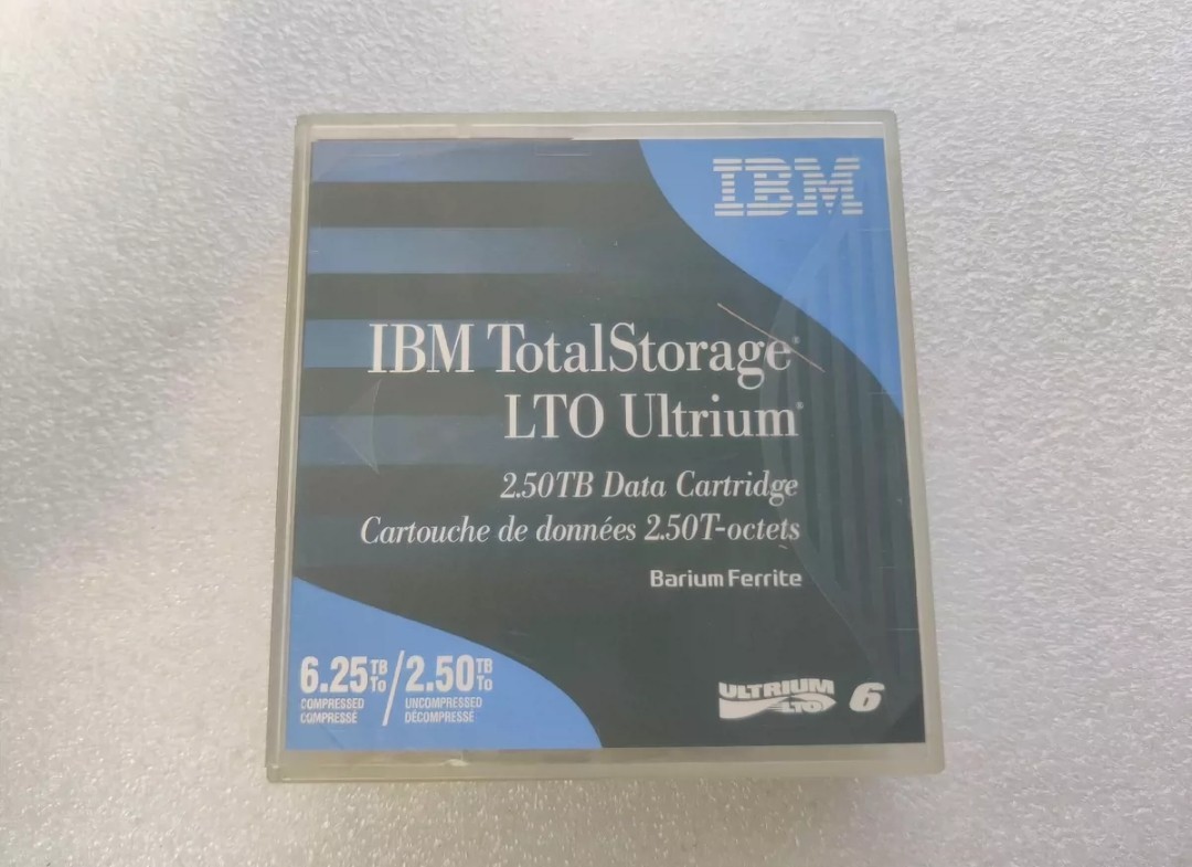 Original for IBM LTO6 6.25TB data tape 00V7590
