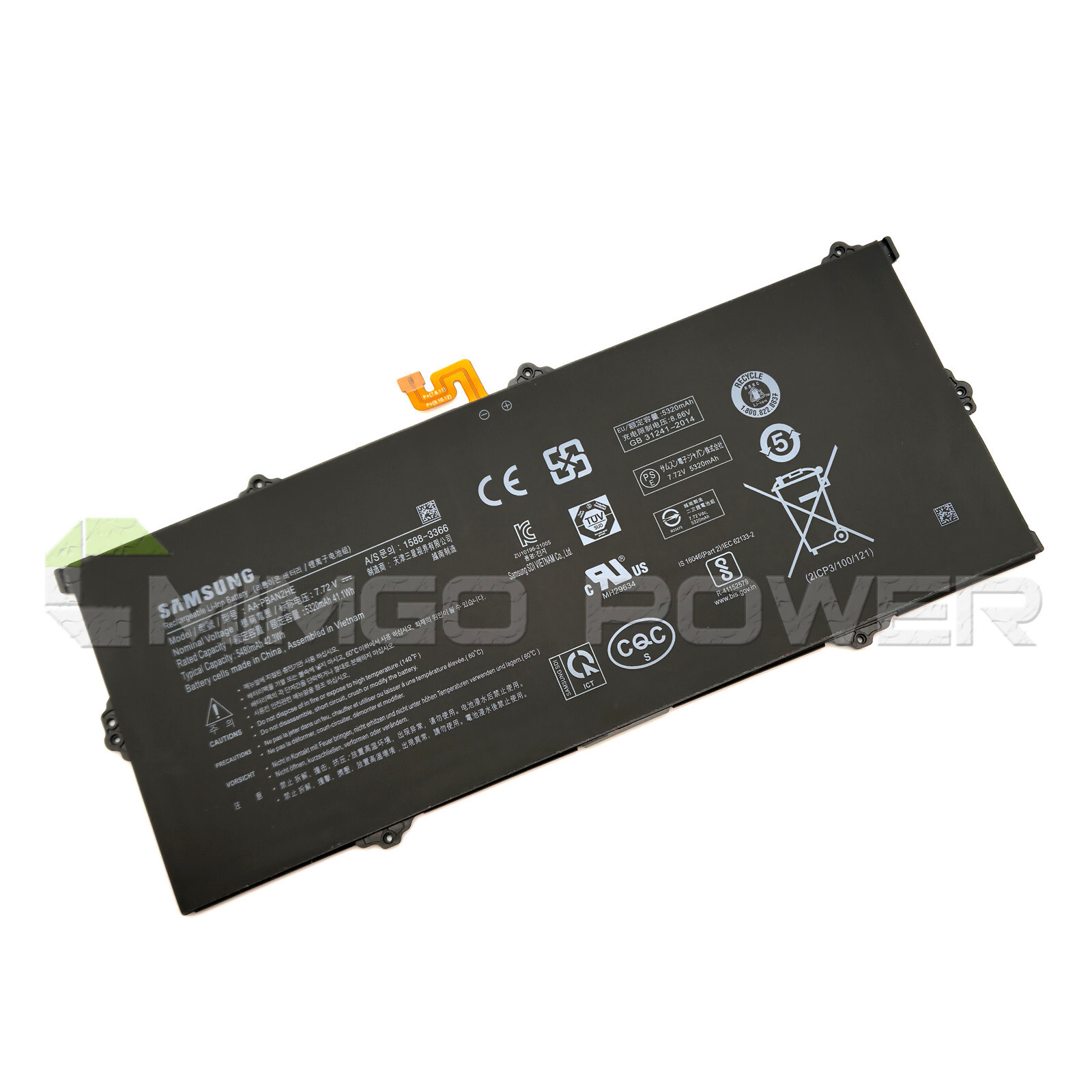 New Genuine AA-PBAN2HE Battery for Samsung Book GO NP340XLA XE340XDA NP545XLA
