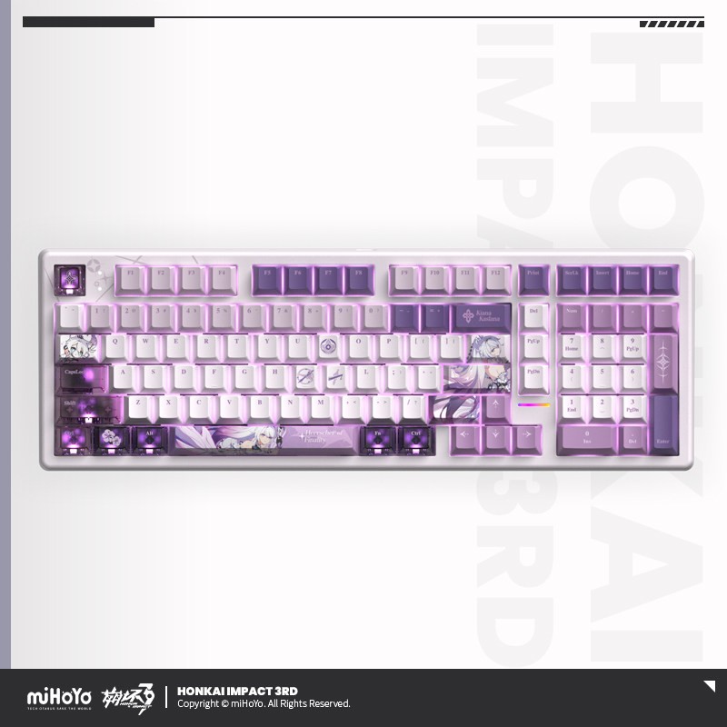 miHoYo Honkai Impact 3 Kiana Herrscher of Finality Official Mechanical Keyboard