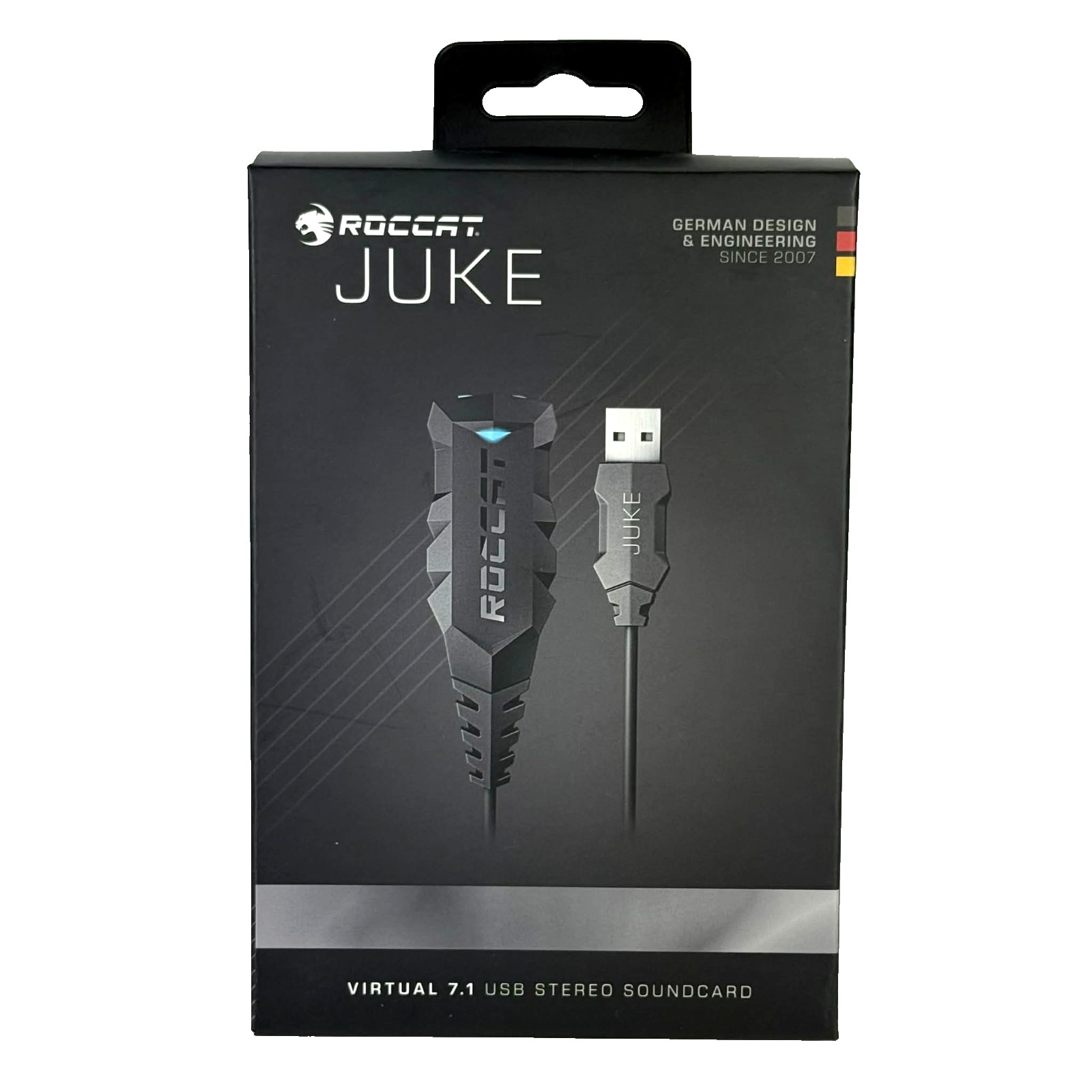 ROCCAT Juke 7.1 USB Surround Soundcard & Headset Adapter Model ROC-14-111-AM NEW