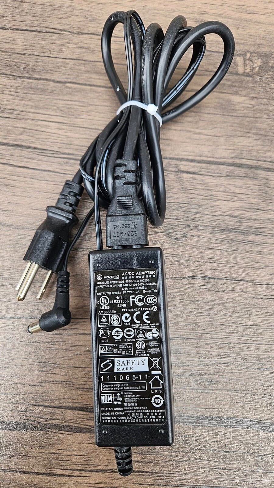 Genuine Hoioto ADS-40SG-19-3 AC/DC Power Adapter T48