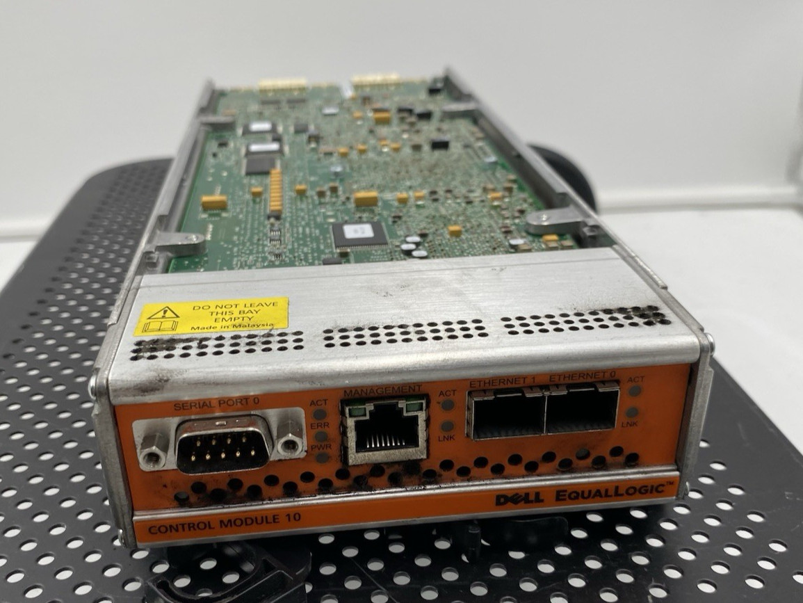 Dell EqualLogic E03M005 2GB RAM  10Gbps SFP+ Control Module 10
