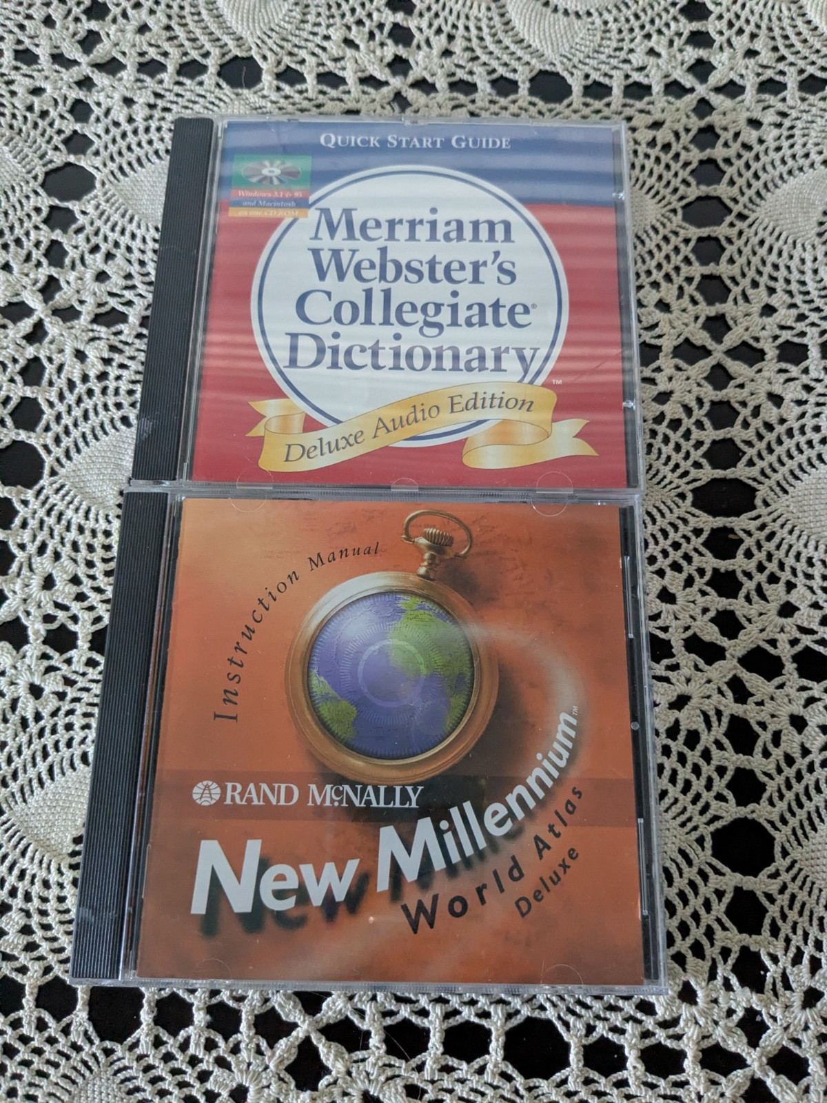 Merriam-Webster Collegiate Dictionary/Rand McNally New Millennium World Atlas