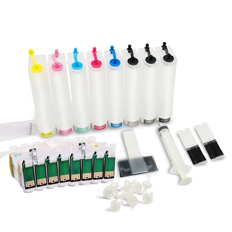 T0870-T0879 CISS For Epson Stylus 1900 R1900 CISS Ink Cartridge 8Colors/Set