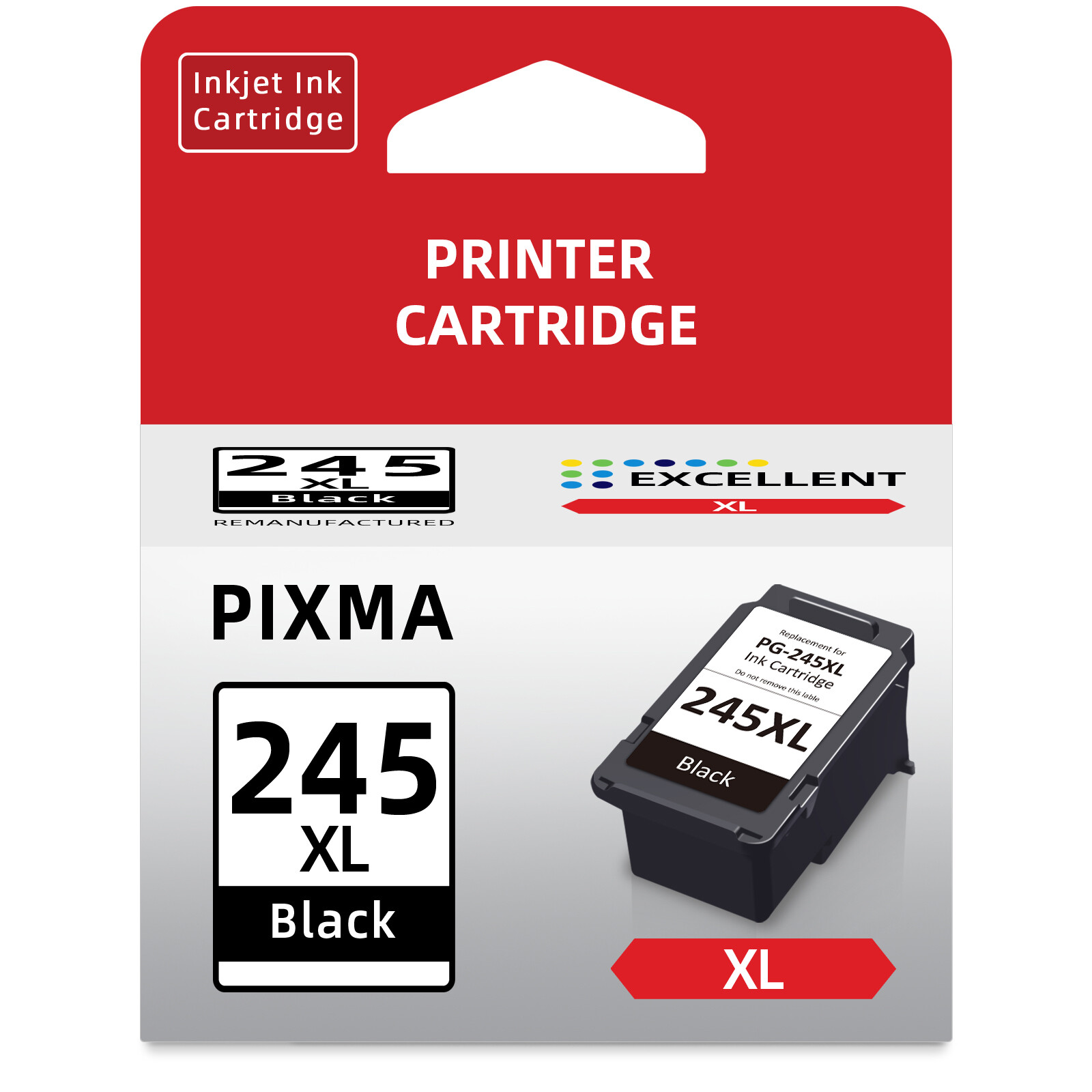PG-245XL CL246XL Black Color Ink Cartridge for PIXMA MG2522 MG2550 MG2420 MX492