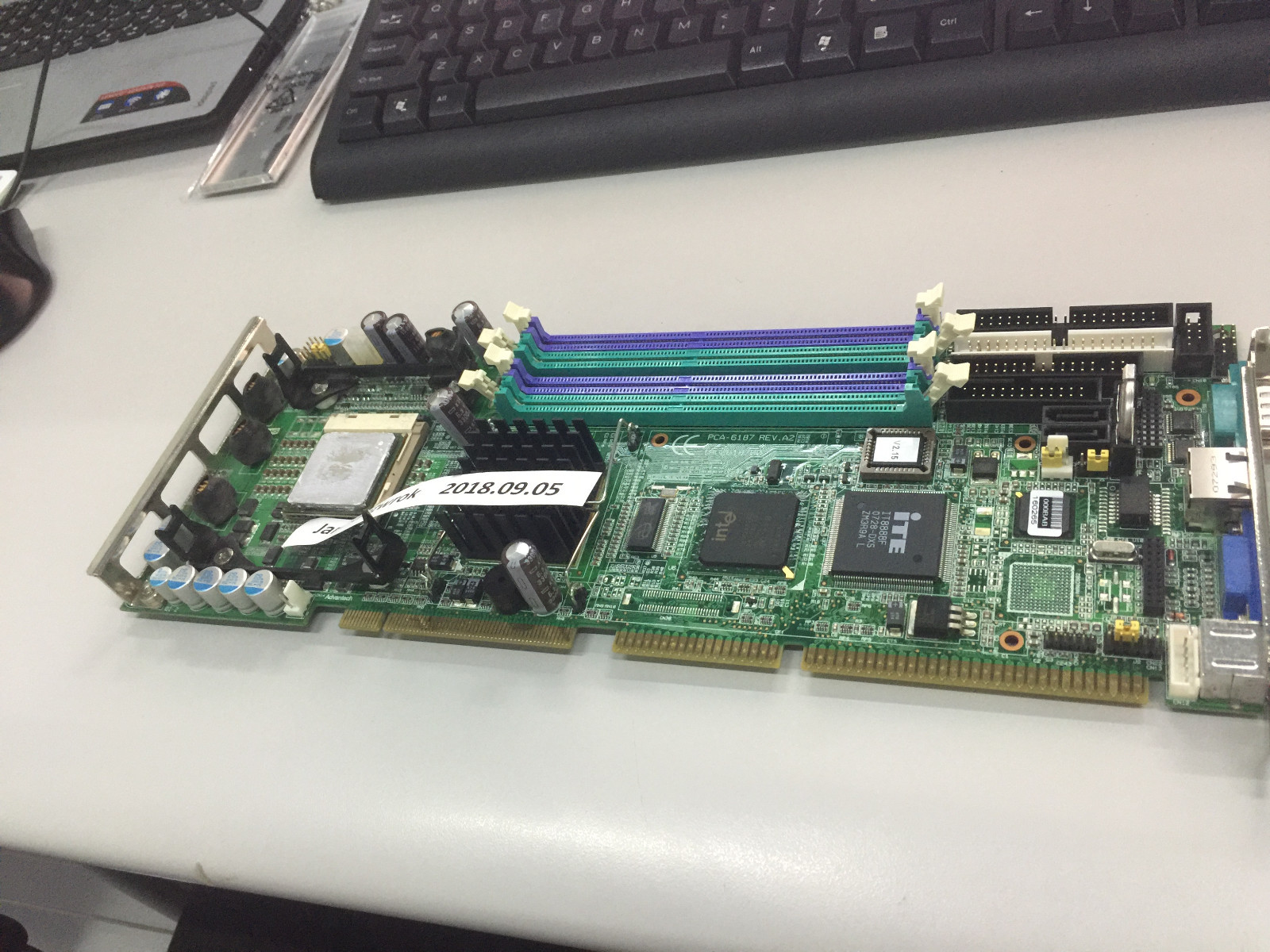 100% TEST PCA-6187 REV.A2 Have warranty (DHL or Fedex shipping)