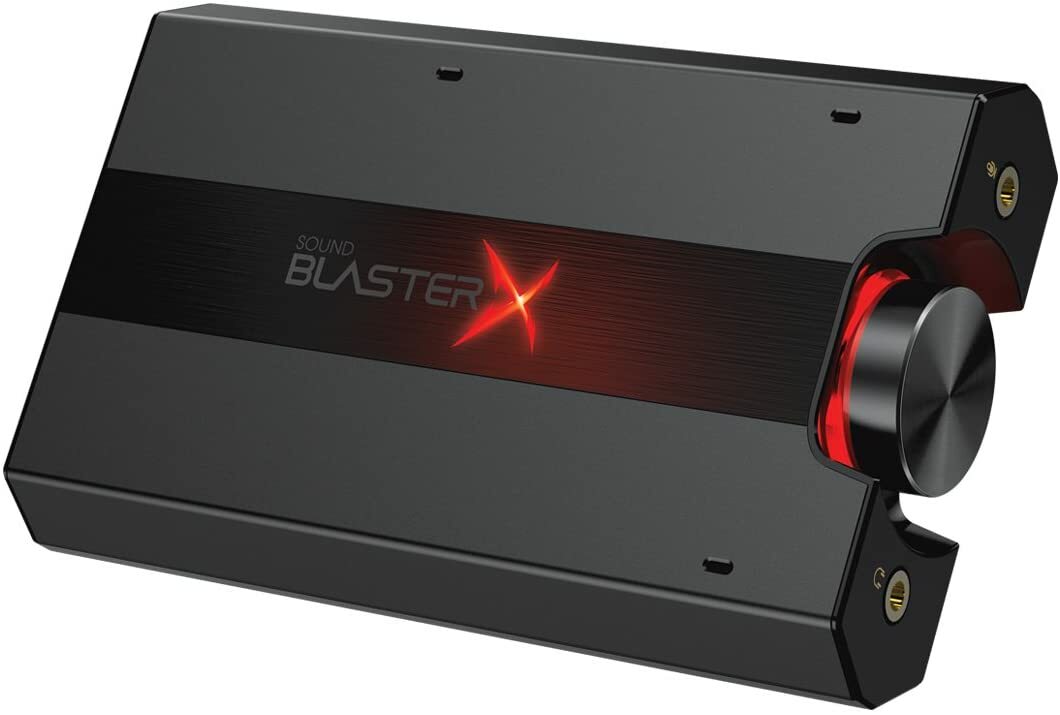 Creative Sound BlasterX G6 7.1 Hi-Res Gaming DAC Audio Card PC Mac PS Xbox Lapto