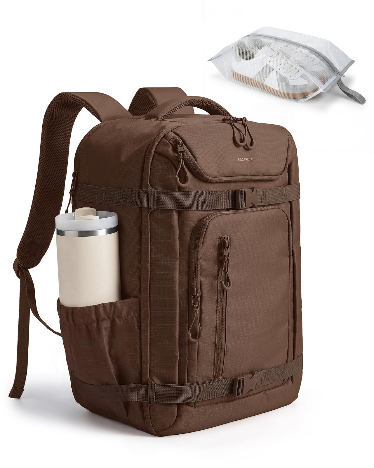 BAGSMART 17-Inch Laptop Carry On Backpack