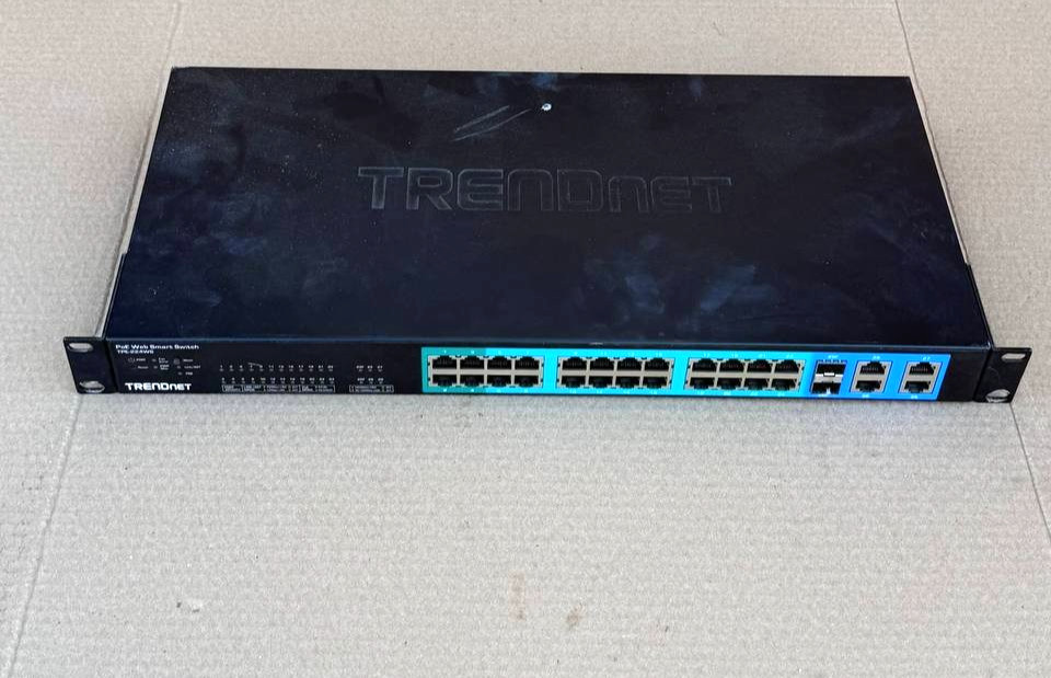 TRENDnet 28-Port 10/100Mbps Web Smart PoE Switch, TPE-224WS