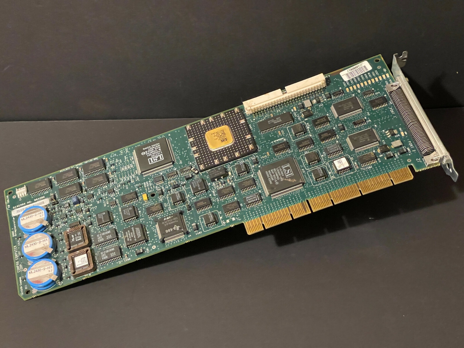 45095 COMPAQ SMART ARRAY CONTROLLER 181132-001 TYPE EISA UOS RARE LAST ONE QTY-1