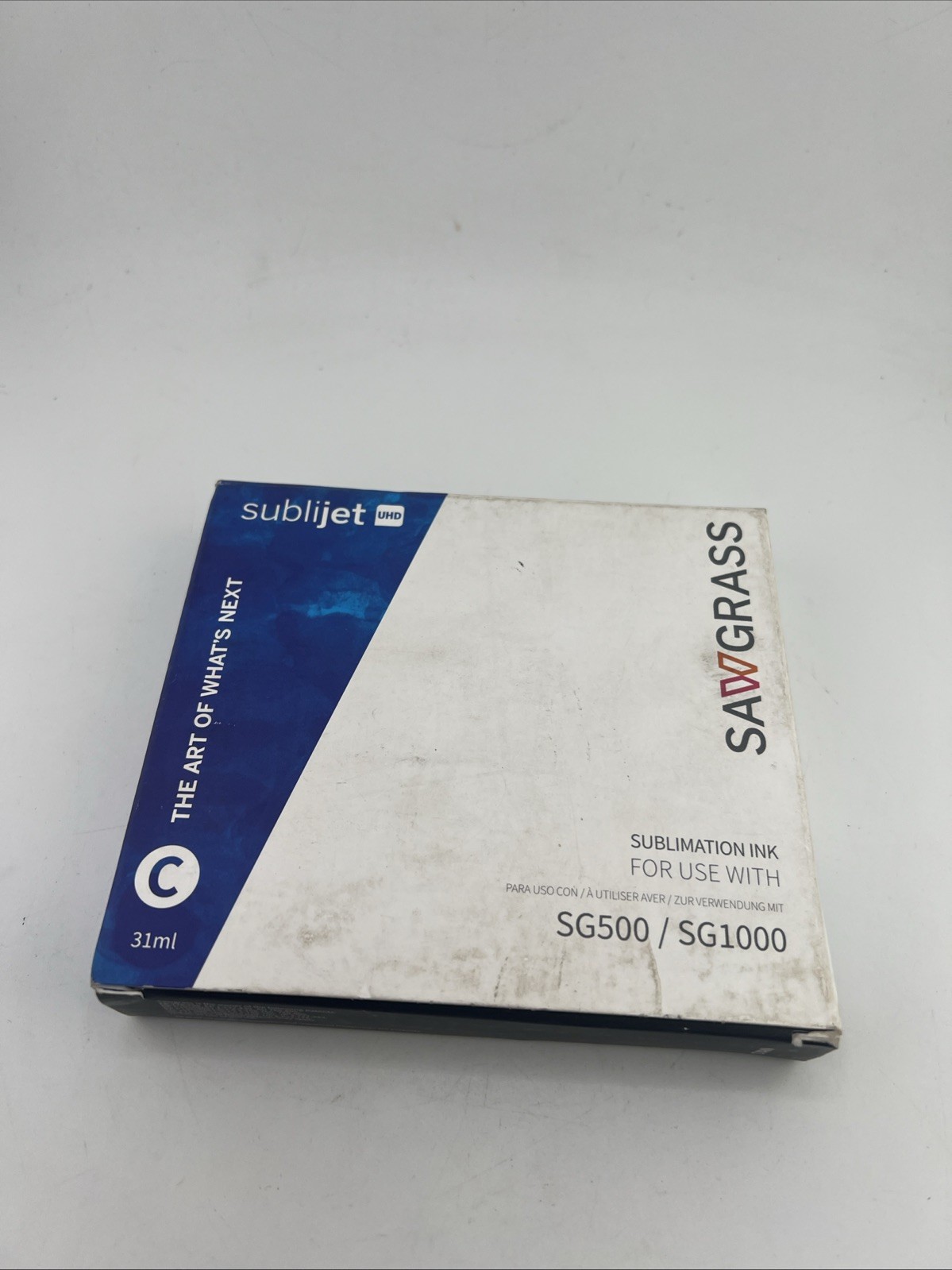 Sawgrass SubliJet UHD Sublimation Ink Cartridge Cyan SG500/SG1000 Sept. 30 2028