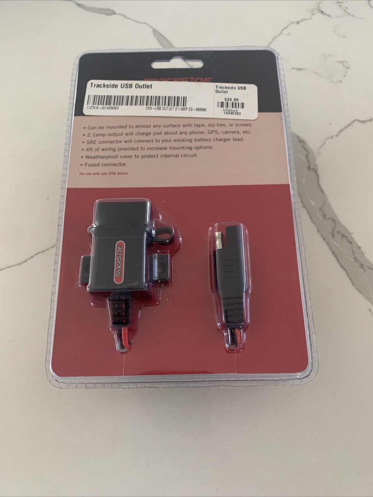 Trackside Mini USB Outlet New In Package 658666 New Packaged Item Low Price