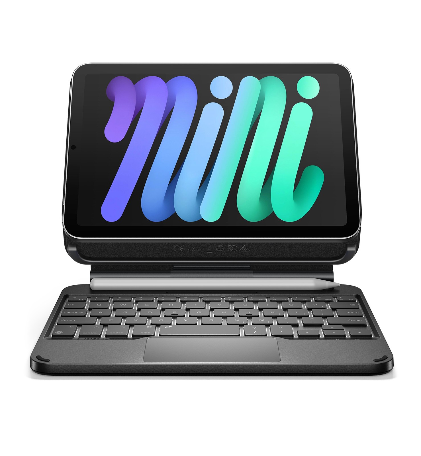 Dexnor Keyboard for iPad mini 7 (A17 Pro)/Mini 6 Case with Magnetic Stand