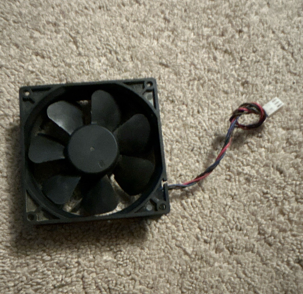 Delta DSB0912M 92mm 12V 3-Pin Ball Bearing Case Fan 2500RPM 24.6CFM