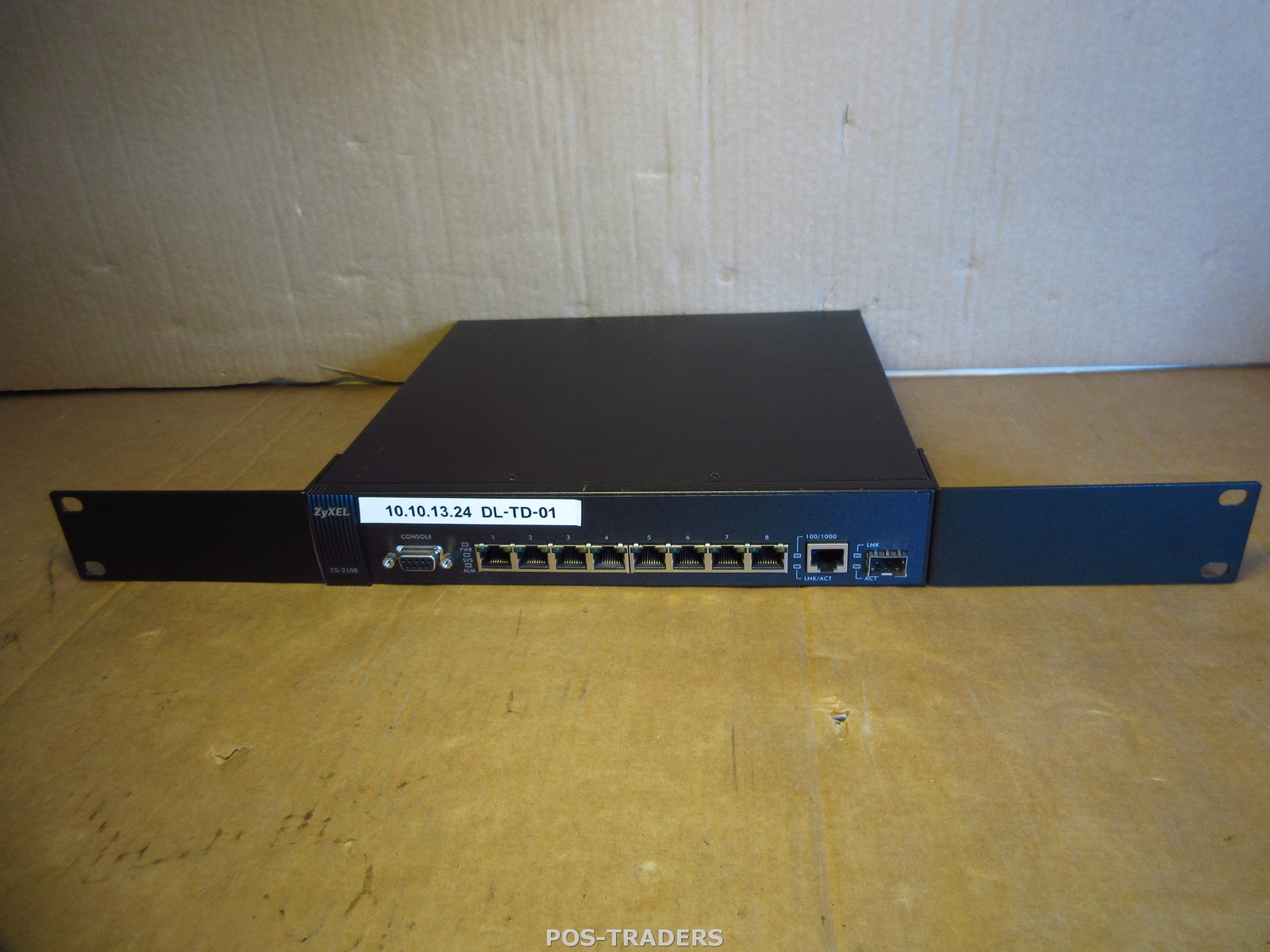 ZyXEL ES-2108PWR 8-Port Layer 2 Managed 10/100 Ethernet Switch W/ PoE & Gigabit 