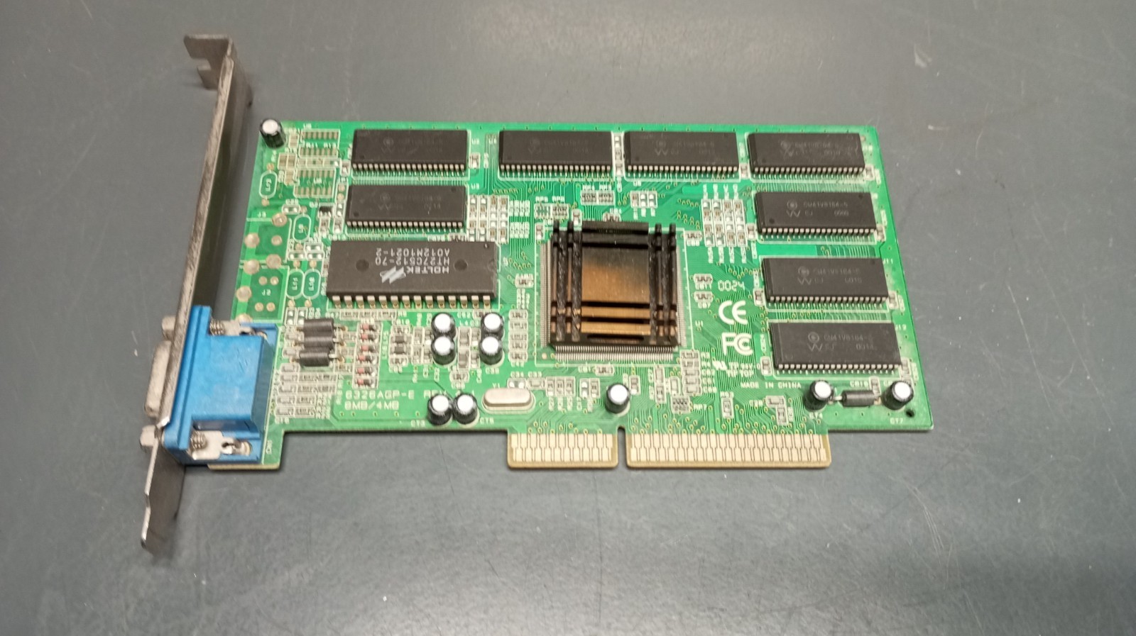 SiS 6326 AGP 8MB Graphics Card used Untested – Sold As-Is