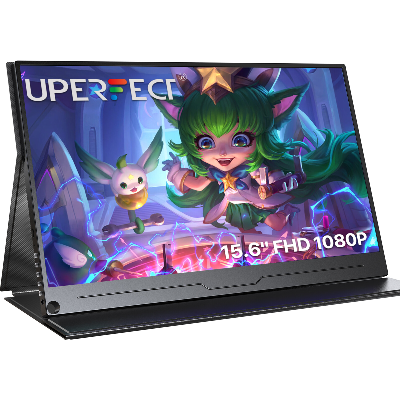 Portable Monitor Ultra-Slim 15.6 Inch 1920x1080 IPS Laptop Screen Extender