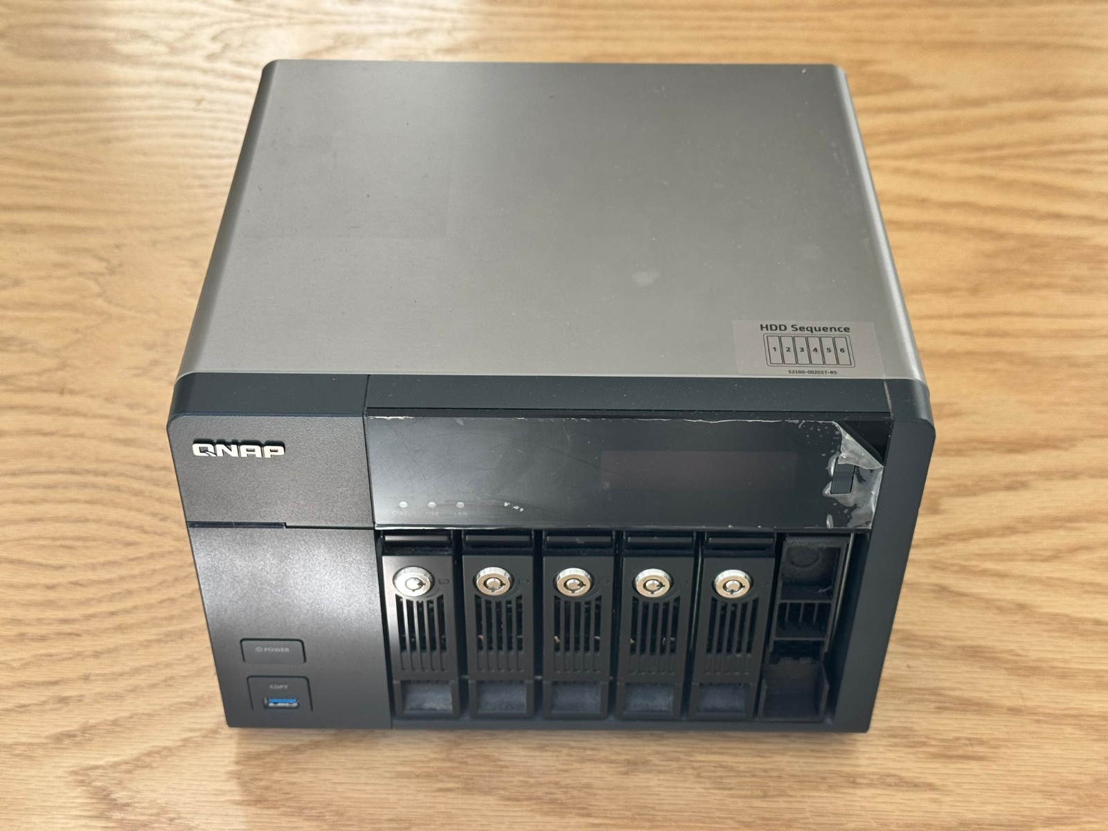 QNAP TS-653 6-Bay NAS - Tested working with 5 Trays, diskless.