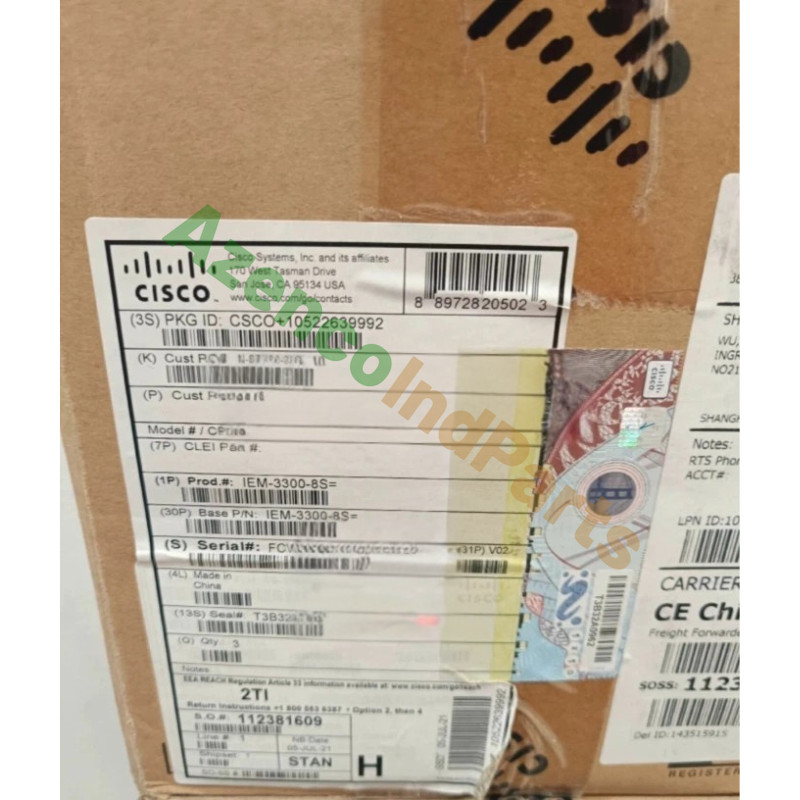 1PCS New Cisco IEM-3300-8S= Catalyst IE3300 Expansion Module Fast Shipping