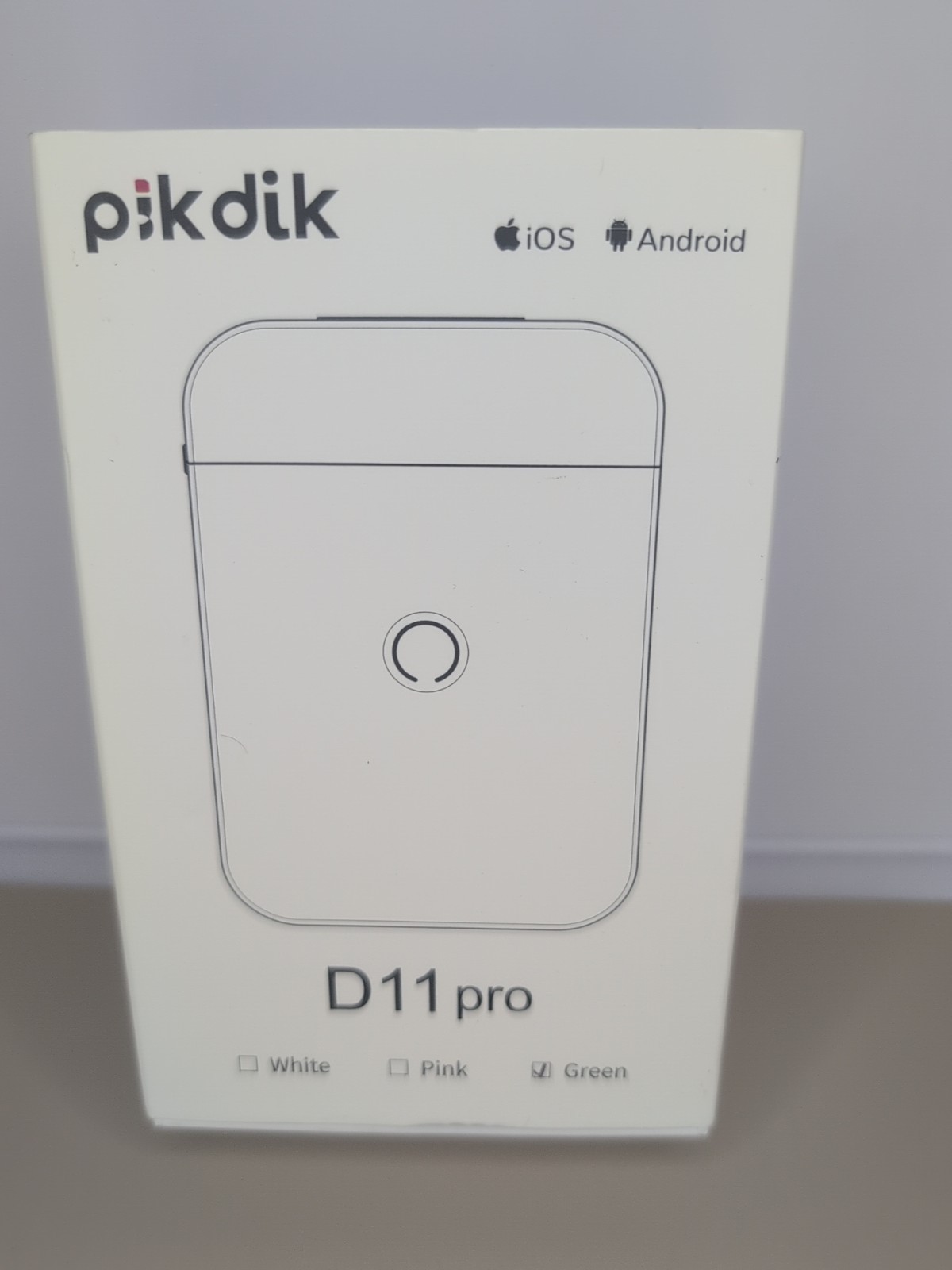 PikDik D11pro Mini Printer For School, Home, Business or Office Input 5V=2A
