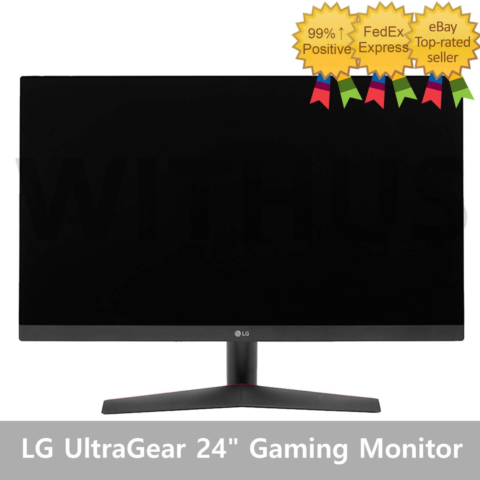 LG 24GN600 Ultra Gear 24" Gaming Monitor FHD IPS 144Hz 1ms HDR10 AMD FreeSync™