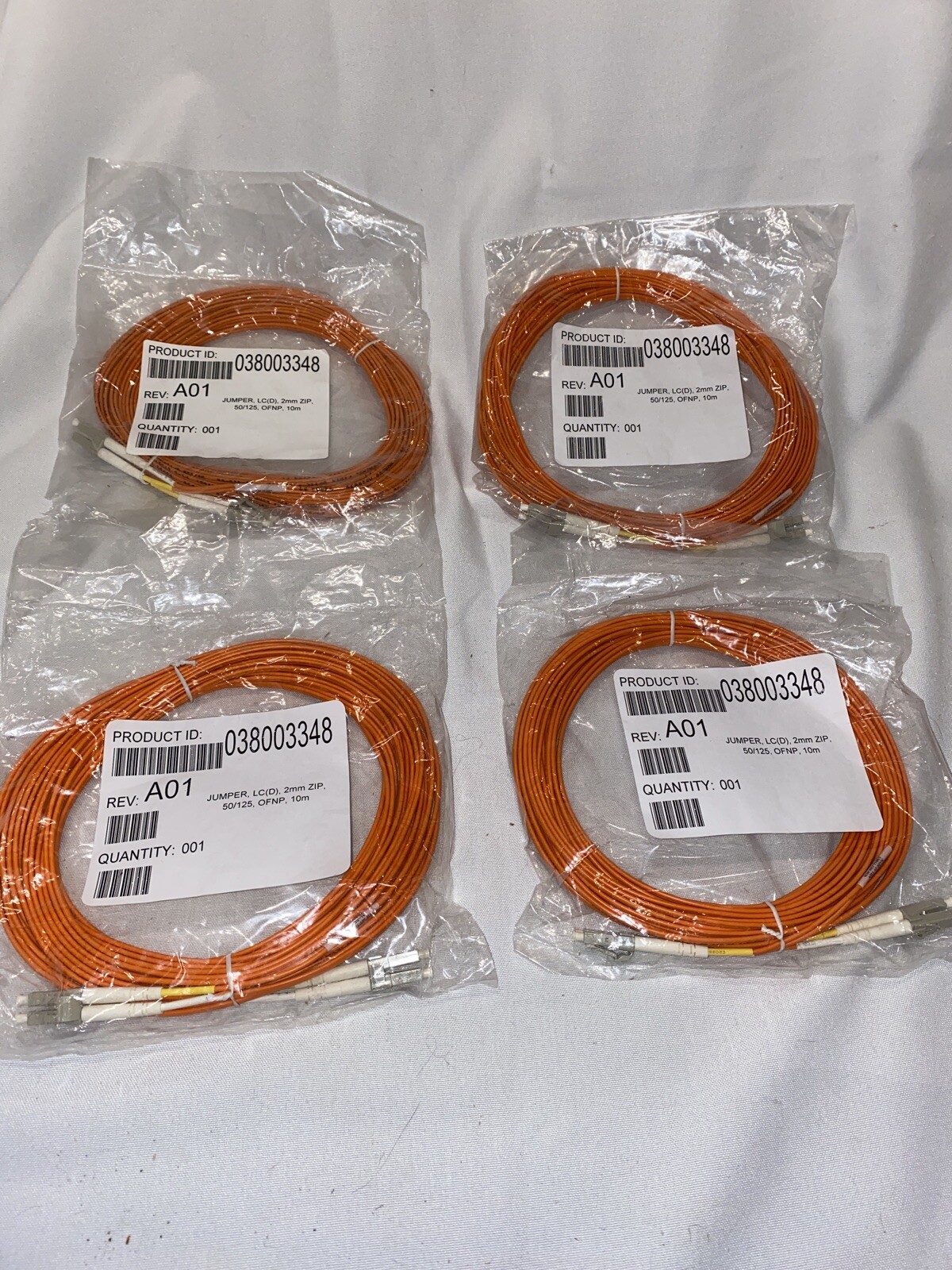 EMC FIBER OPTIC CABLE LC/LC 10M DUPLEX LC-LC 32 FT AMPHENOL