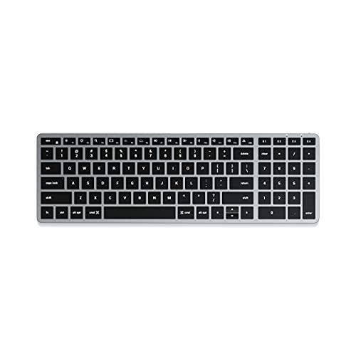 Satechi Slim X2 Bluetooth Backlit Keyboard with Numeric Keypad – Illuminated