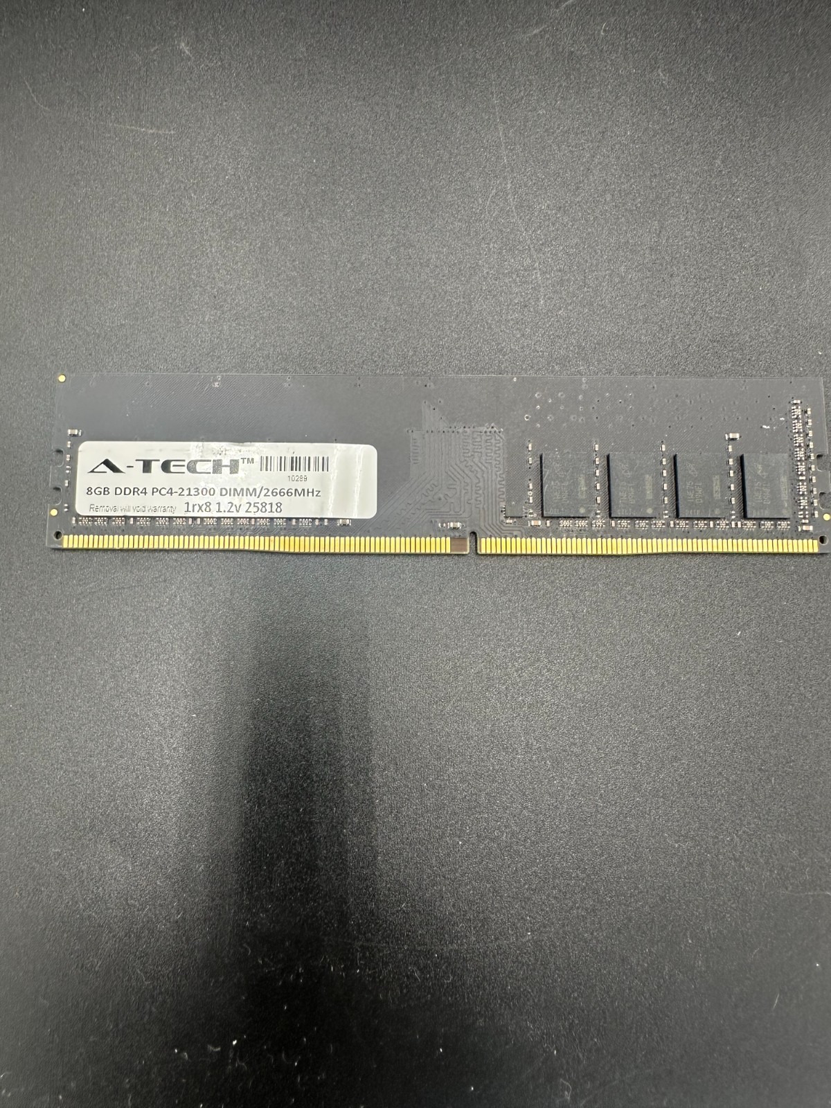 8GB A Tech DDR4 PC4-2666V 25818 -Desktop RAM - Tested