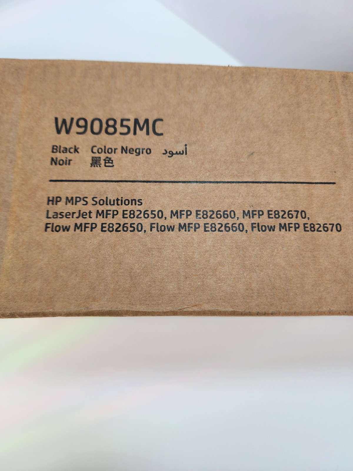 HP W9085MC Toner Cartridge Black  For HP LaserJet Managed MFP E82650 E826 New