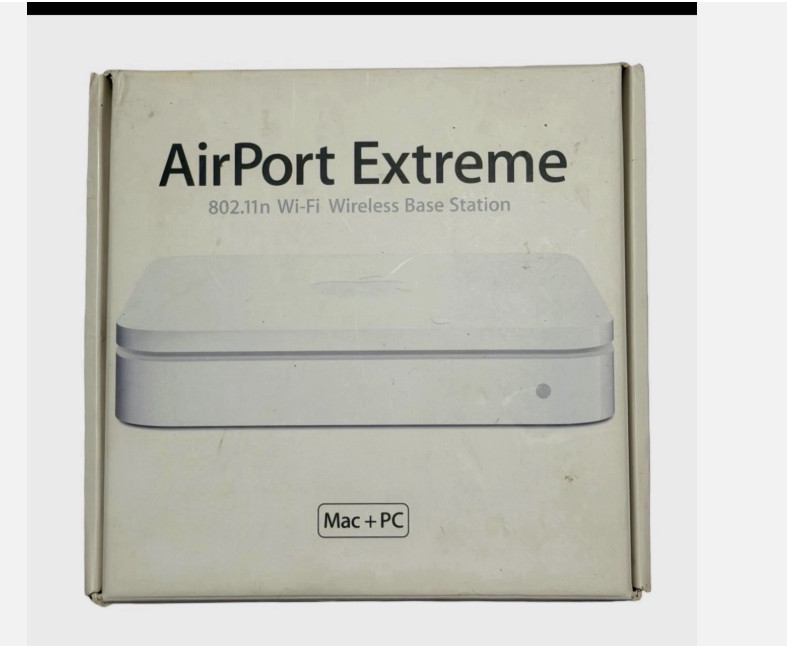 Apple AirPort Extreme Wireless-N Wireless Base Station MC340LL A1354 WiFi Router