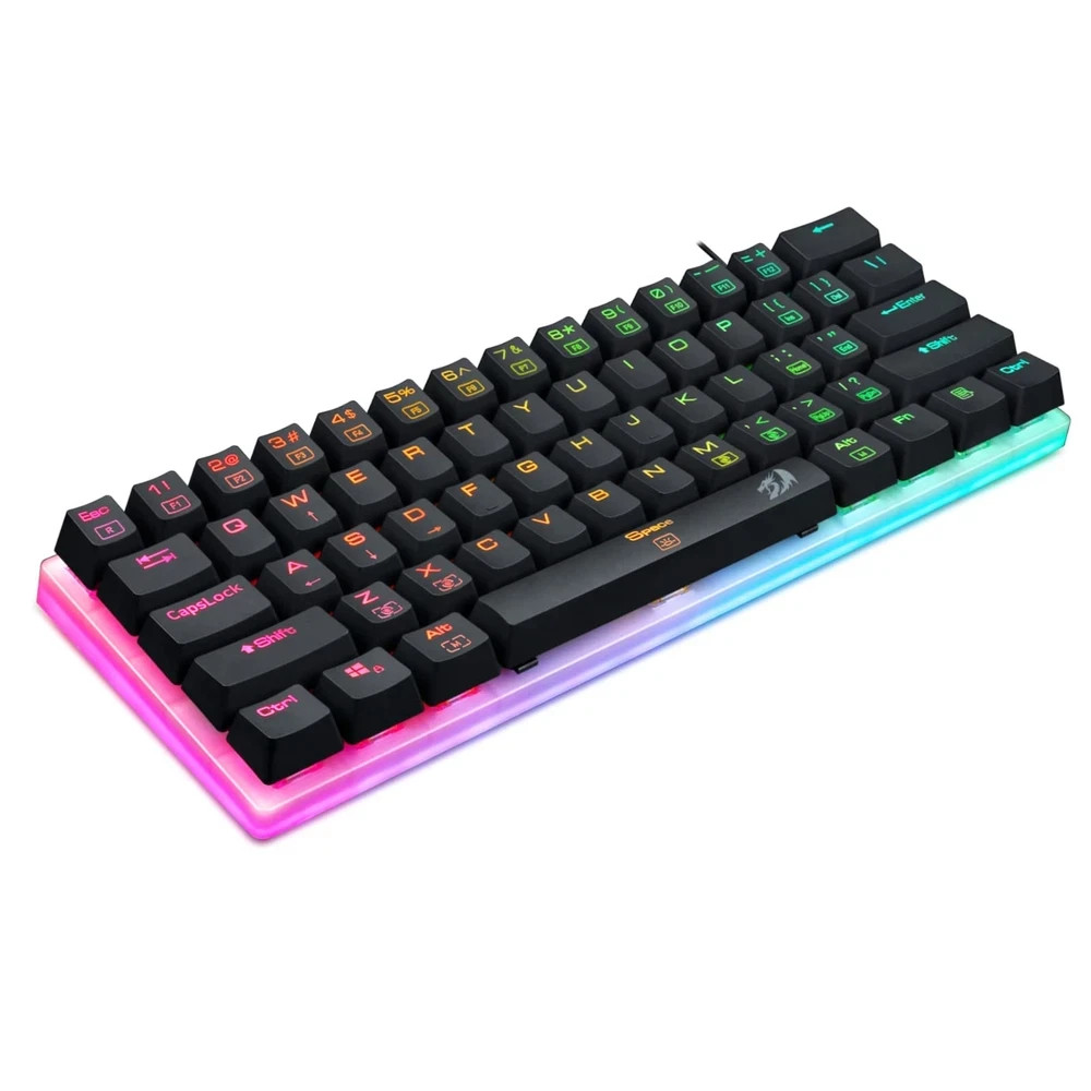 Redragon K605 Alien Giant Mechanical Gaming Keyboard Super Big 61 Keys & Out...