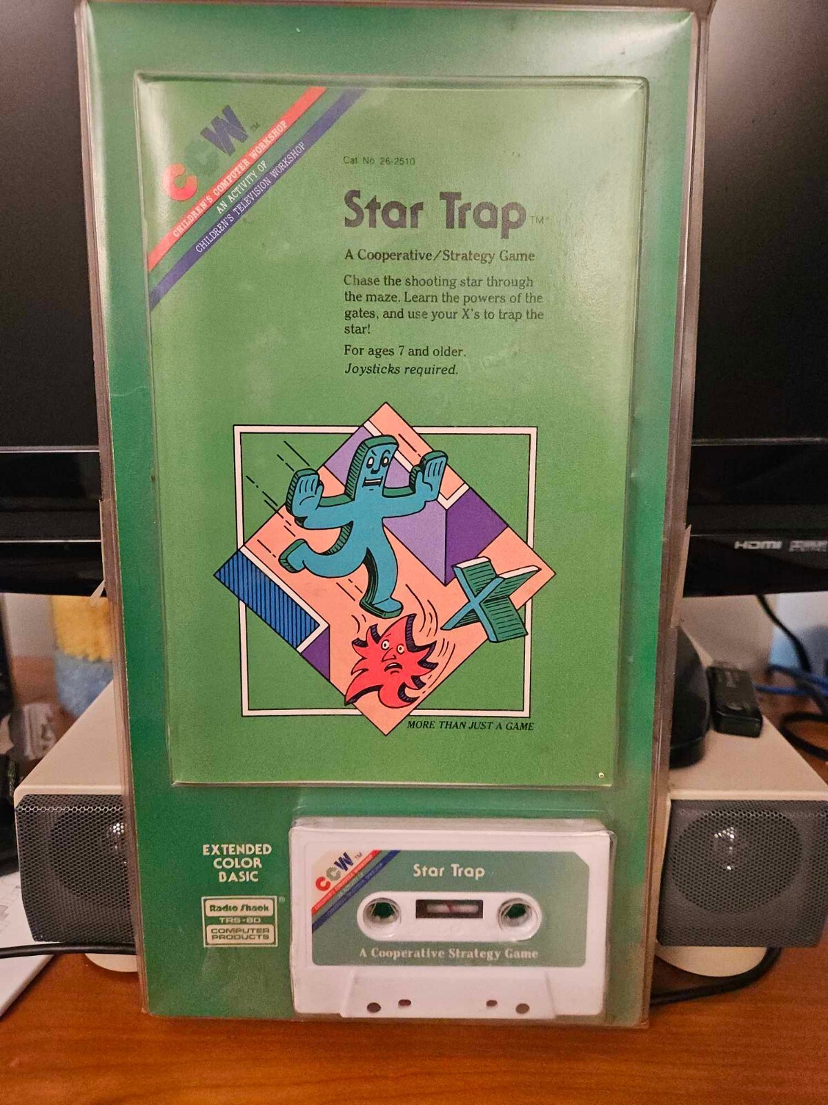 NEW SEALED Star Trap by CHILDREN'S COMPUTER WORKSHOP for TRS-80 COLOR COMPUTER