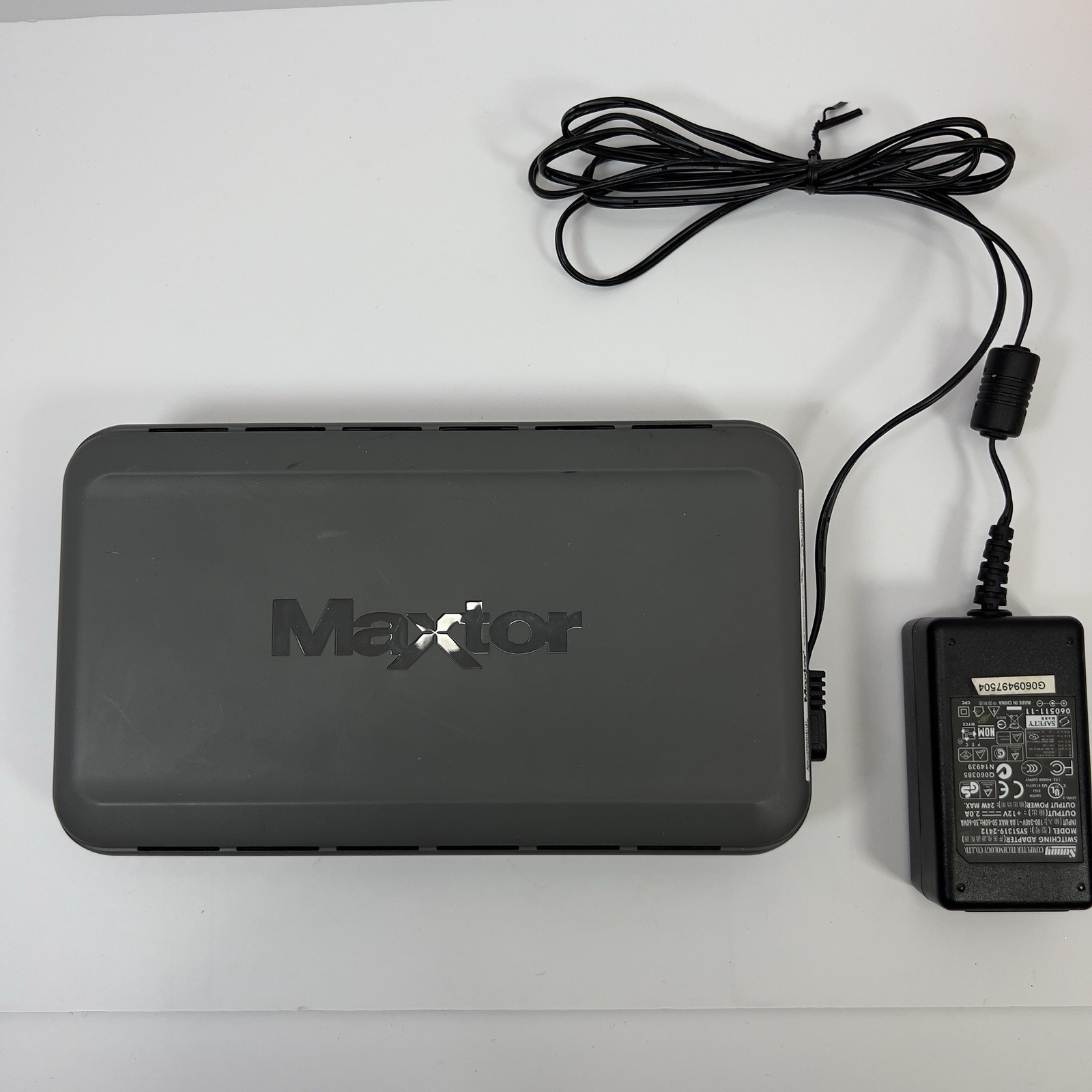 Maxtor Personal Storage 3200 External Hard Drive ~300GB USB Tested Working READ