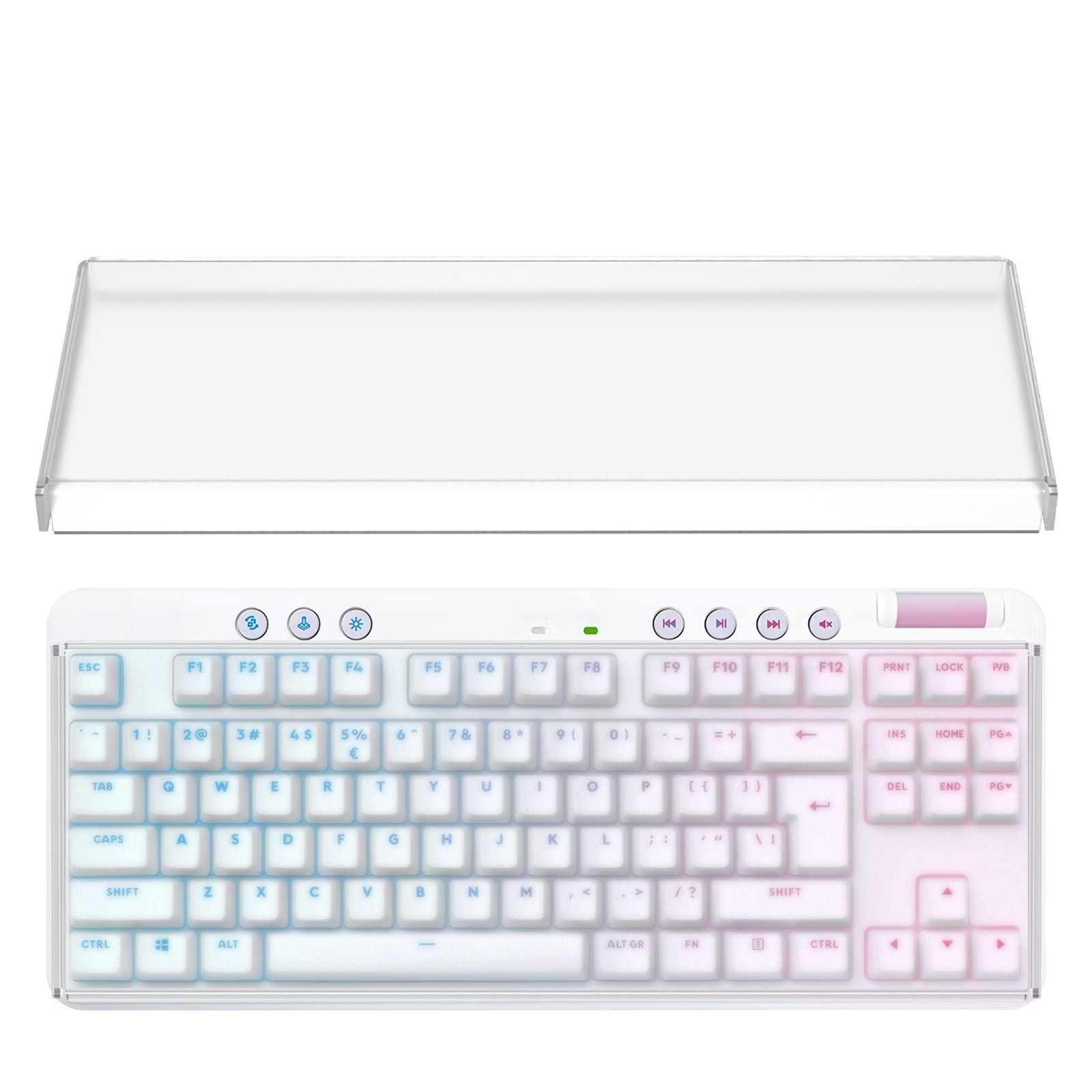 Geekria Tenkeyless TKL Keyboard Cover for 80% Compact 87 Key Keyboard