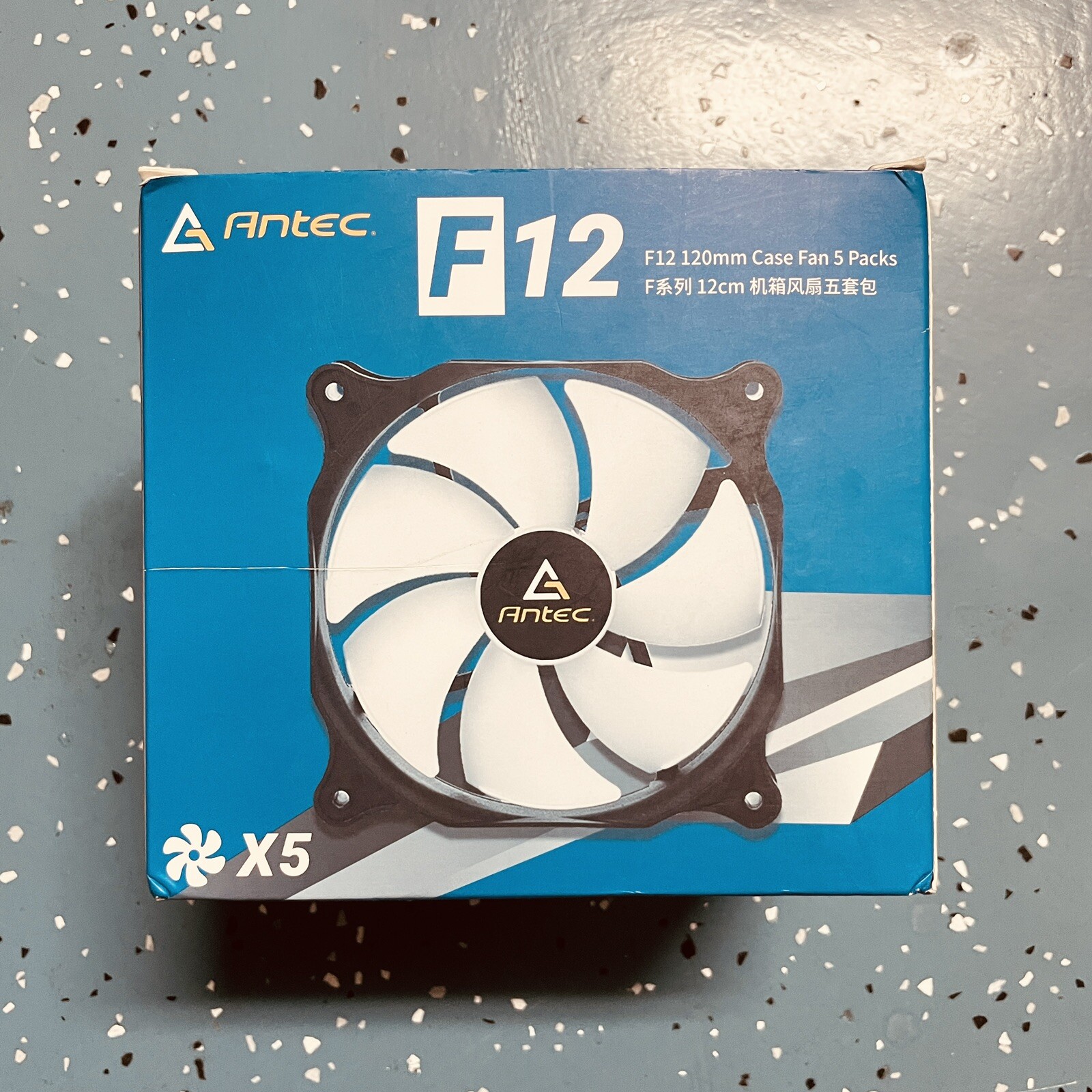 Antec 120mm Case Fan, PC Case Fan High Performance, 3-pin Connector, F12 Series