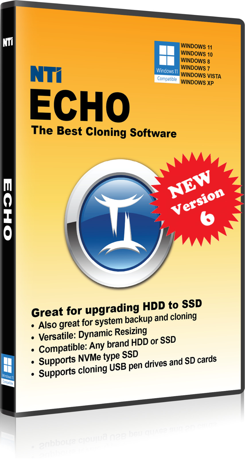 NTI Echo 6 | Disk Cloning & Migration Software | Smart Drive Cloning Made Easy