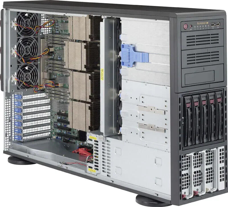 Supermicro SYS-8047R-TRF+ Barebones Tower Server NEW IN STOCK 5 Year Warranty