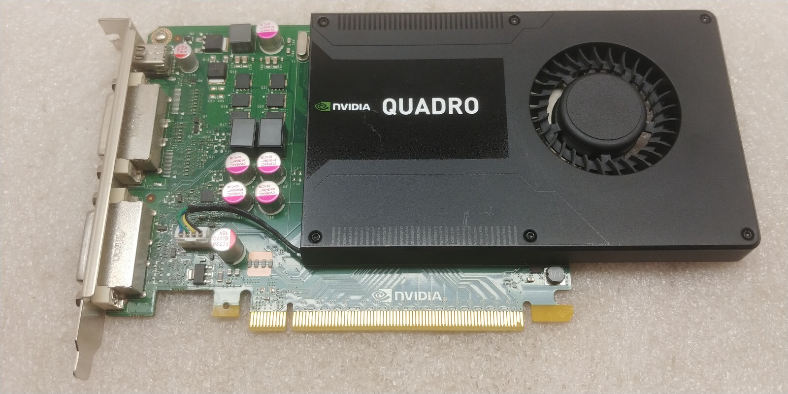 PNY NVIDIA QUADRO K2000D GRAPHICS CARD | VCQK2000D | 2GB GDDR5 