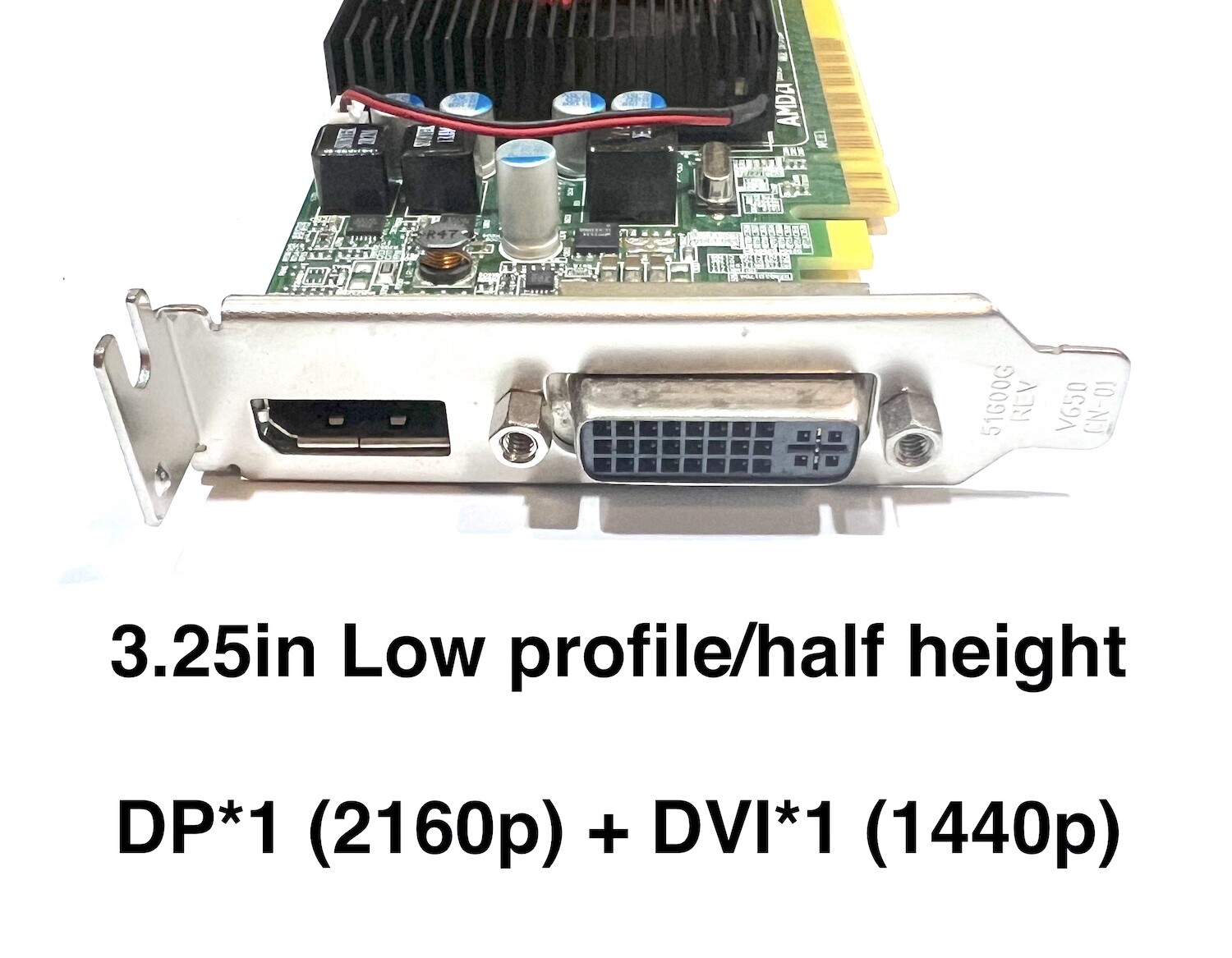 AMD R5 430 GDDR5 Graphics Card VGA DVI DP 109-C86957 Low profile or Full height
