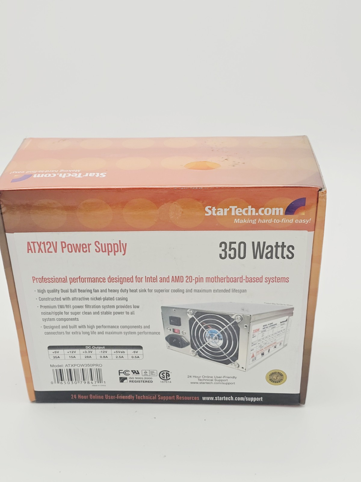 Startech - ATX12V Power Supply- 350 watts