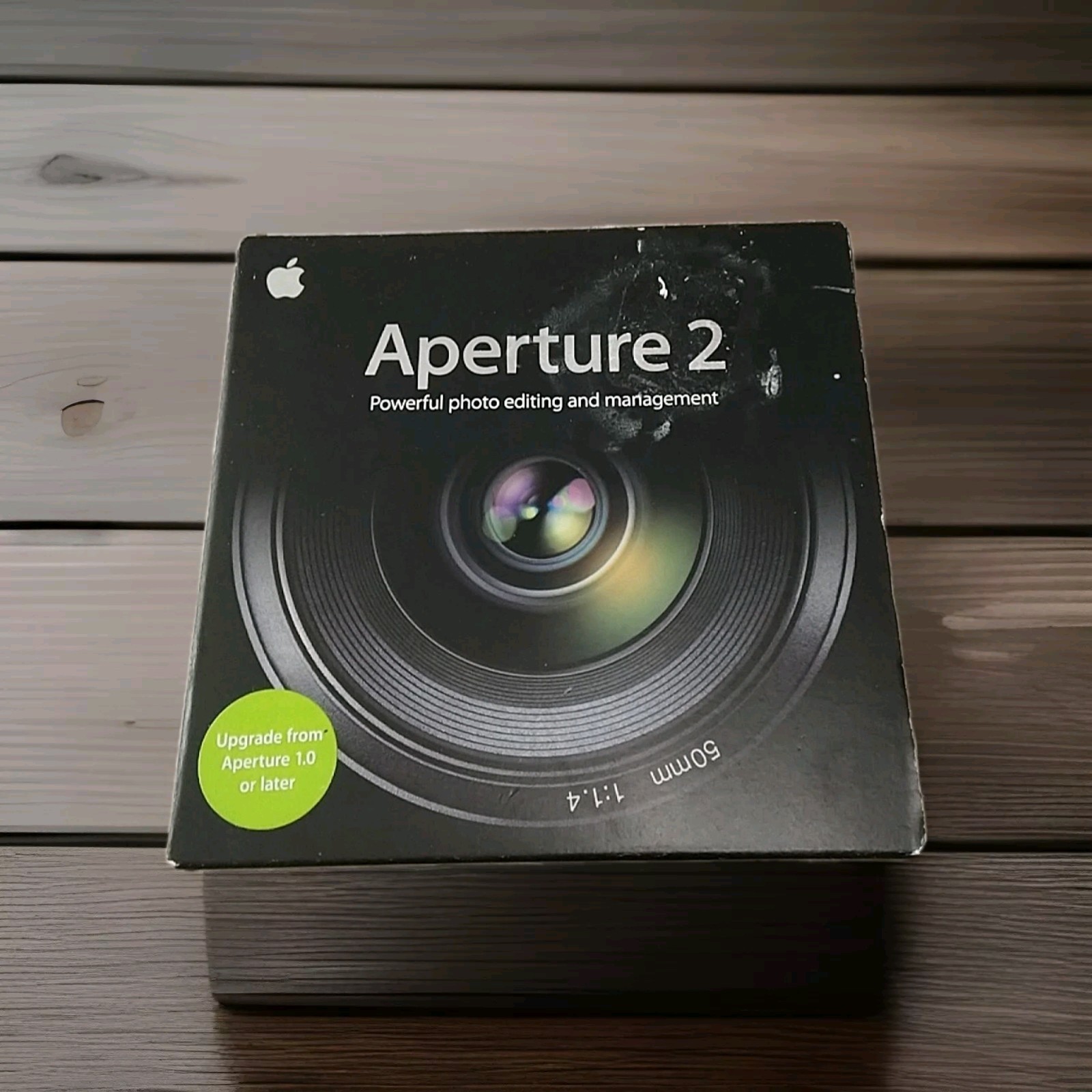 Apple Aperture 2 Photo Editing & Management Upgrade & Aperture Book UNTESTED 